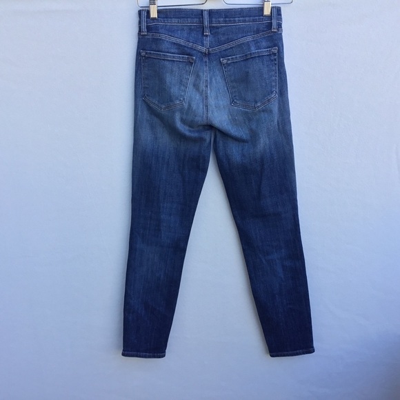 J Brand Capri mid rise jasper patched jeans. - Picture 2 of 7